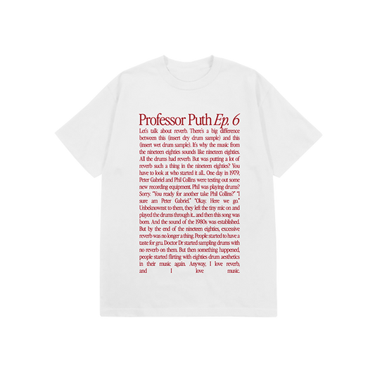 Professor Puth Text T-Shirt